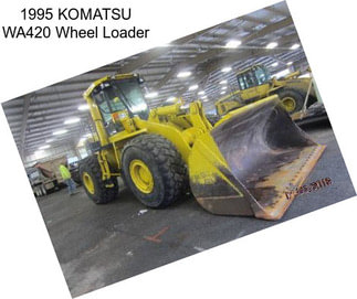 1995 KOMATSU WA420 Wheel Loader