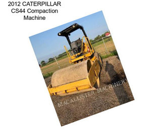 2012 CATERPILLAR CS44 Compaction Machine