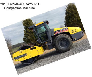 2015 DYNAPAC CA250PD Compaction Machine