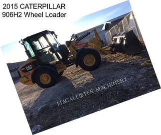 2015 CATERPILLAR 906H2 Wheel Loader