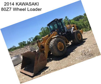 2014 KAWASAKI 80Z7 Wheel Loader