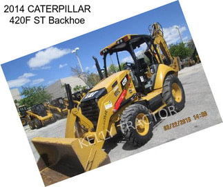 2014 CATERPILLAR 420F ST Backhoe