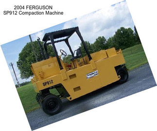 2004 FERGUSON SP912 Compaction Machine