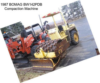 1987 BOMAG BW142PDB Compaction Machine