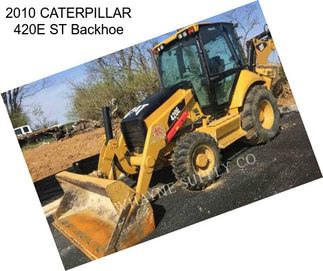 2010 CATERPILLAR 420E ST Backhoe