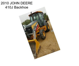 2010 JOHN DEERE 410J Backhoe