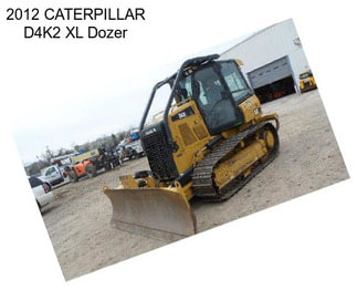 2012 CATERPILLAR D4K2 XL Dozer