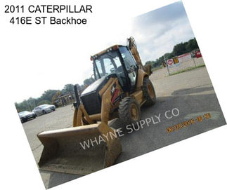 2011 CATERPILLAR 416E ST Backhoe