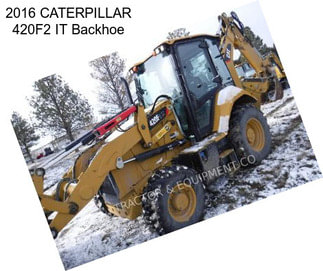 2016 CATERPILLAR 420F2 IT Backhoe