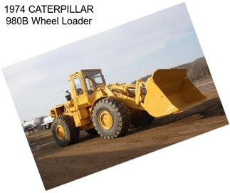 1974 CATERPILLAR 980B Wheel Loader