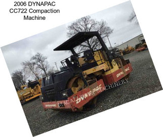 2006 DYNAPAC CC722 Compaction Machine