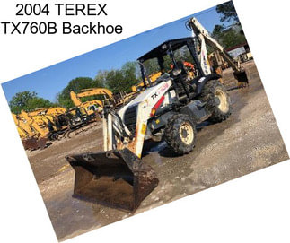 2004 TEREX TX760B Backhoe