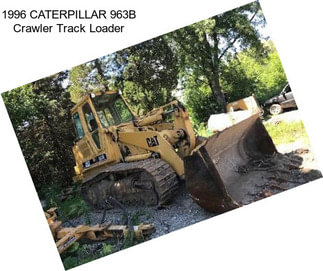 1996 CATERPILLAR 963B Crawler Track Loader