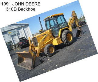 1991 JOHN DEERE 310D Backhoe