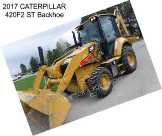 2017 CATERPILLAR 420F2 ST Backhoe