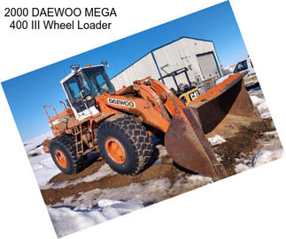 2000 DAEWOO MEGA 400 III Wheel Loader