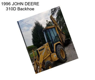 1996 JOHN DEERE 310D Backhoe