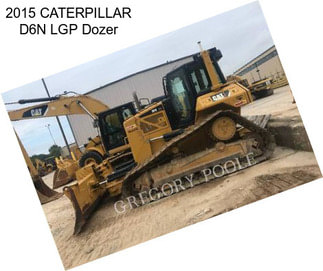 2015 CATERPILLAR D6N LGP Dozer