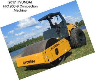 2017 HYUNDAI HR120C-9 Compaction Machine