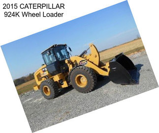 2015 CATERPILLAR 924K Wheel Loader