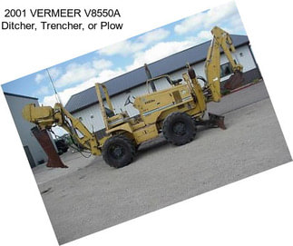 2001 VERMEER V8550A Ditcher, Trencher, or Plow