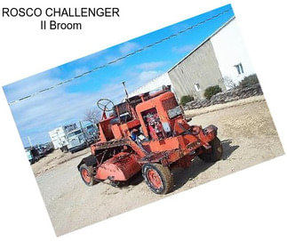 ROSCO CHALLENGER II Broom