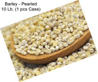 Barley - Pearled 10 Lb. (1 pcs Case)