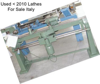 Used < 2010 Lathes For Sale Italy