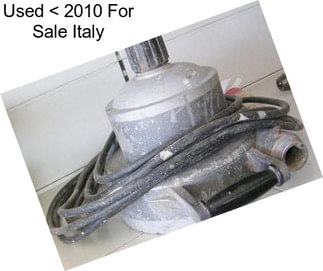 Used < 2010 For Sale Italy