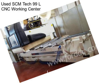 Used SCM Tech 99 L CNC Working Center