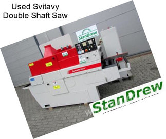 Used Svitavy Double Shaft Saw