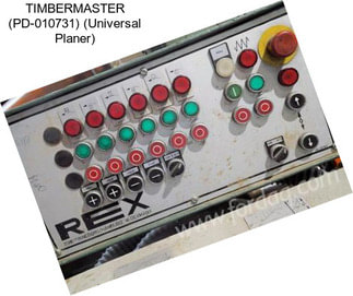 TIMBERMASTER (PD-010731) (Universal Planer)