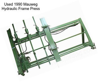 Used 1990 Mauweg Hydraulic Frame Press