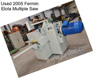 Used 2005 Fermin Elola Multiple Saw