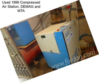 Used 1999 Compressed Air Station, DEMAG and MTA