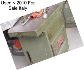 Used < 2010 For Sale Italy