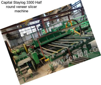 Capital Staylog 3300 Half round veneer slicer machine