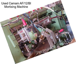 Used Camam AF/12/BI Mortising Machine