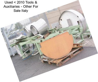 Used < 2010 Tools & Auxiliaries - Other For Sale Italy