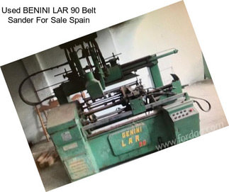 Used BENINI LAR 90 Belt Sander For Sale Spain