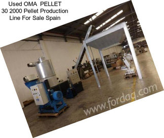 Used OMA  PELLET 30 2000 Pellet Production Line For Sale Spain