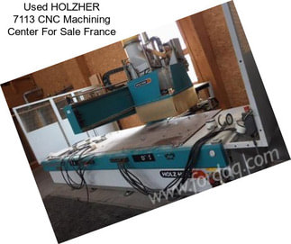 Used HOLZHER 7113 CNC Machining Center For Sale France