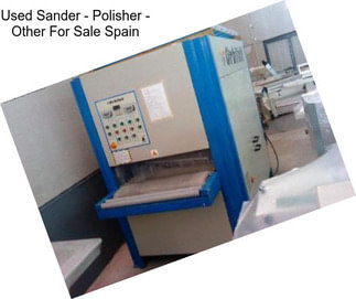 Used Sander - Polisher - Other For Sale Spain