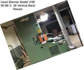 Used Stenner Model VHE 36 Mk II, 36\