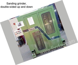 Sanding grinder, double-sided up and down