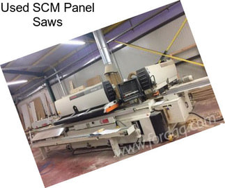 Used SCM Panel Saws