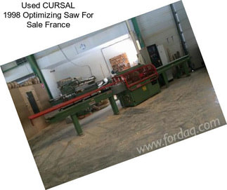 Used CURSAL 1998 Optimizing Saw For Sale France