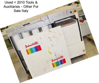 Used < 2010 Tools & Auxiliaries - Other For Sale Italy