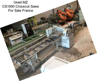 Used MZ CS1000 Crosscut Saws For Sale France