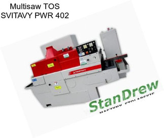 Multisaw TOS SVITAVY PWR 402